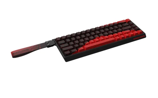 Madlions професионална геймърска механична клавиатура Professional Gaming Mechanical Keyboard MAD 68 R - 8K, Kunlun Magnetic Switches - Black/Red - Image 3