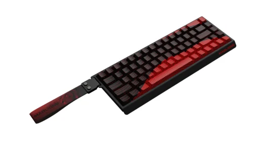 Madlions професионална геймърска механична клавиатура Professional Gaming Mechanical Keyboard MAD 68 R - 8K, Kunlun Magnetic Switches - Black/Red - Image 5