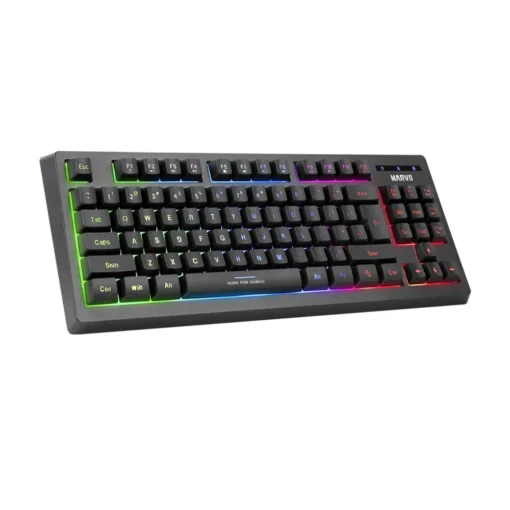 Marvo Геймърски комплект Gaming COMBO CM310 3-in-1 - Keyboard, Mouse 1000 Hz, Mousepad - MARVO-CM310 - Image 2