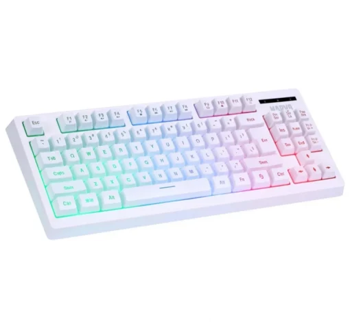 Marvo Геймърски комплект Gaming COMBO CM310 3-in-1 White - Keyboard, Mouse 1000 Hz, Mousepad - Image 2