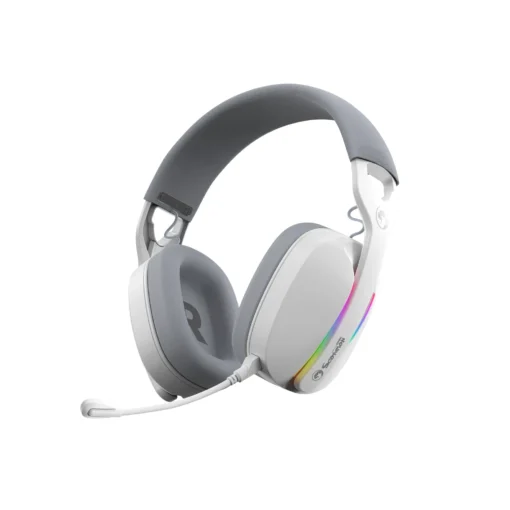 Marvo безжични геймърски слушалки Gaming Headphones Pulz 70W WH - Bluetooth 2.4G -