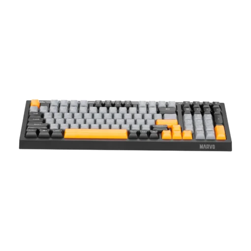 Marvo геймърска клавиатура Gaming Keyboard Soldat S50B - Rainbow, 98 keys - MARVO-K638B - Image 5