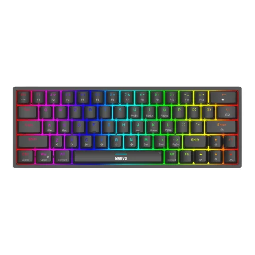 Marvo геймърска клавиатура Gaming Mechanical keyboard Shogo 63 - TKL 63 keys -