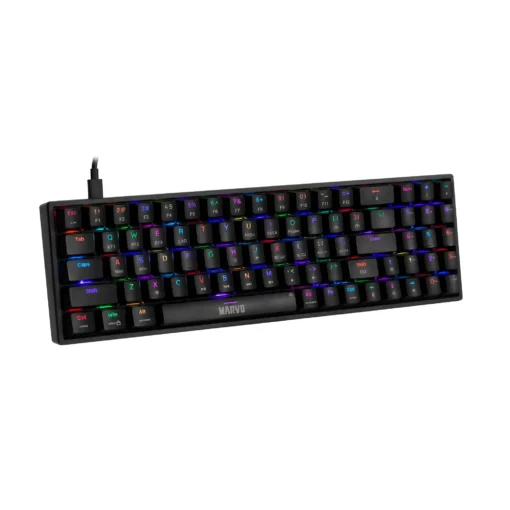 Marvo безжична механична геймърска клавиатура Wireless Gaming Mechanical keyboard Shogo 78W - KG956W - Bluetooth 5.0, 2.4G - Image 2