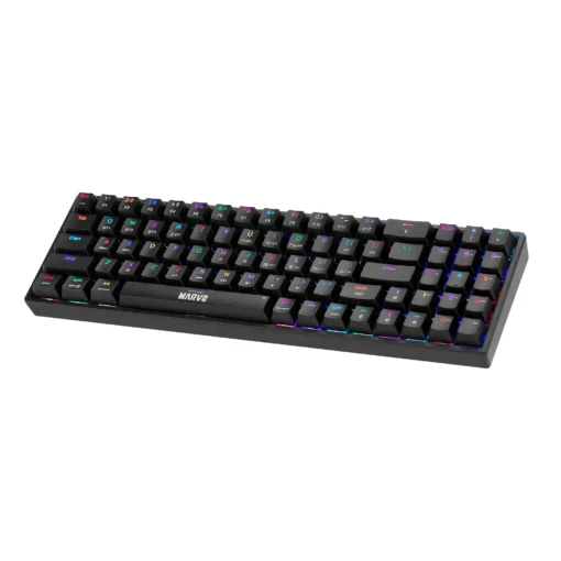 Marvo безжична механична геймърска клавиатура Wireless Gaming Mechanical keyboard Shogo 78W - KG956W - Bluetooth 5.0, 2.4G - Image 4