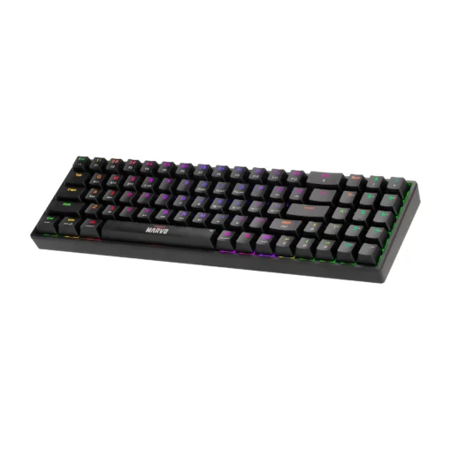 Marvo безжична механична геймърска клавиатура Wireless Gaming Mechanical keyboard Shogo 78W - KG956W - Bluetooth 5.0, 2.4G - Image 6