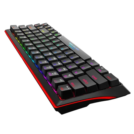 Marvo безжична механична геймърска клавиатура Wireless Gaming Mechanical keyboard Hecate 61WR Black - KG962W-R - Bluetooth 5.0, 63 keys - Image 5