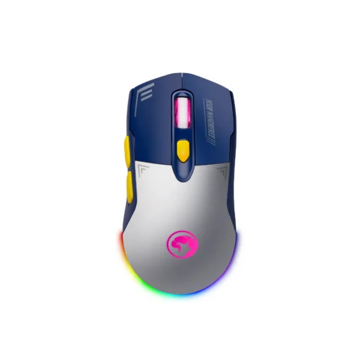 Marvo безжична геймърска мишка Wireless Gaming Mouse Duke 20 White G803W WB - 4800dpi 2.4G