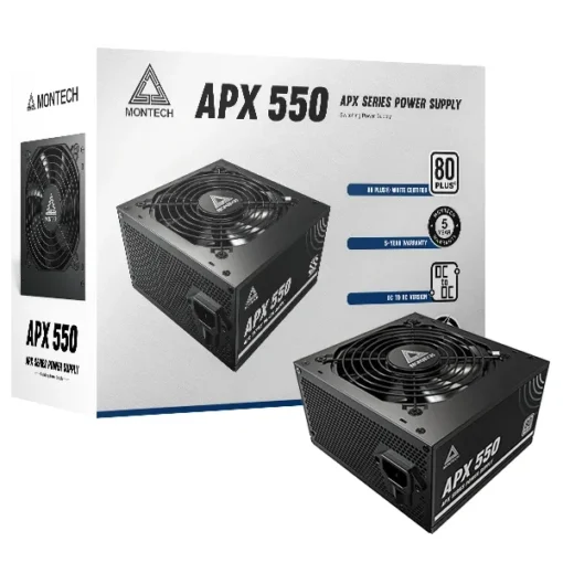 Montech захранване PSU 550W - APX - 80 Plus White - Image 5