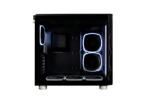 Montech кутия KING 95 Ultra, Dual Chamber Mid-tower Case, 6 ARGB Fans, Aluminium, Space Grey - Image 4