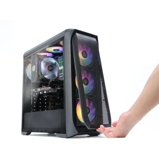 Zalman кутия за компютър Case ATX - N5 MF - 4 x 120mm Fixed RGB - Image 2