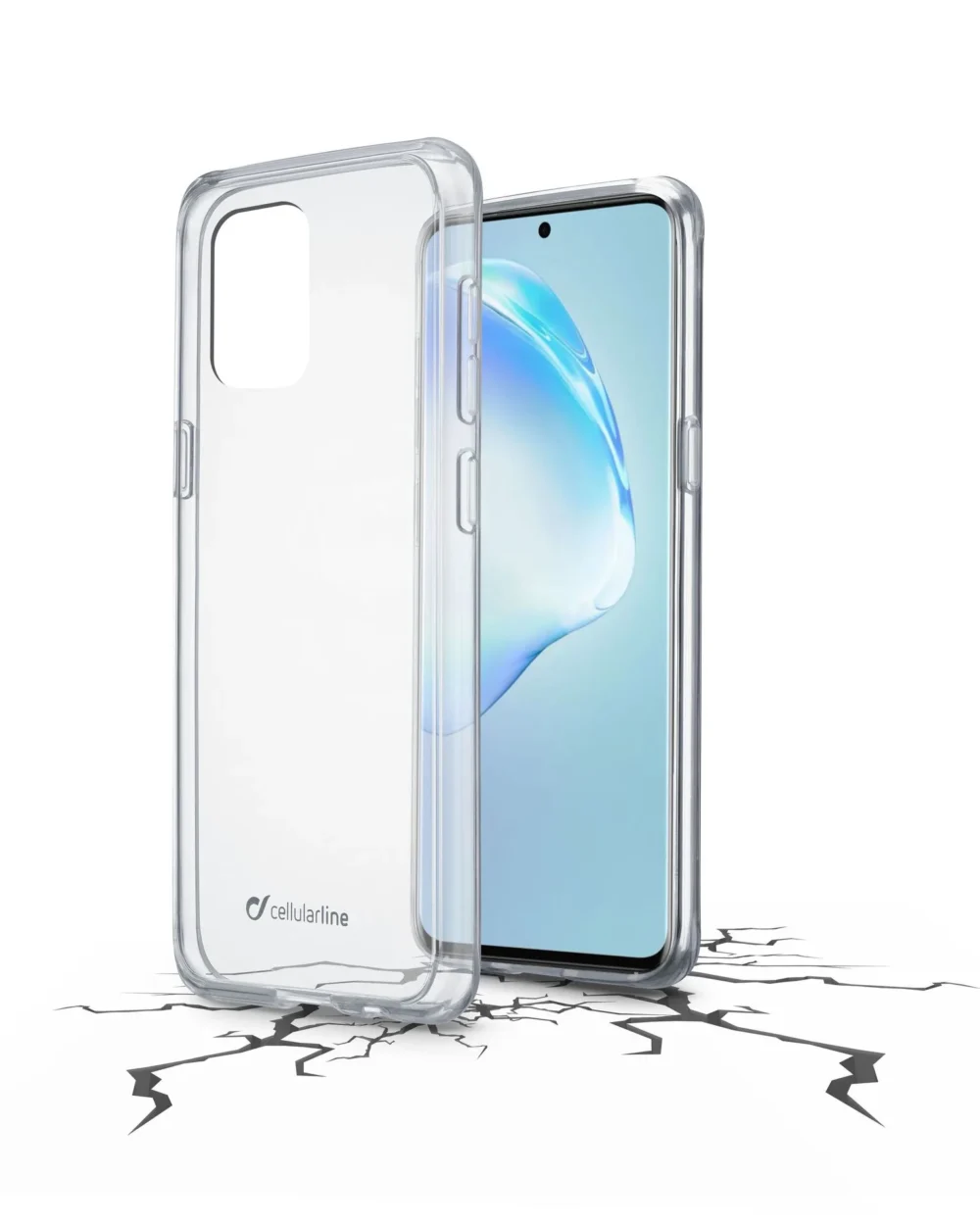 ClearDuo прозрачен твърд калъф за Samsung Galaxy S20+