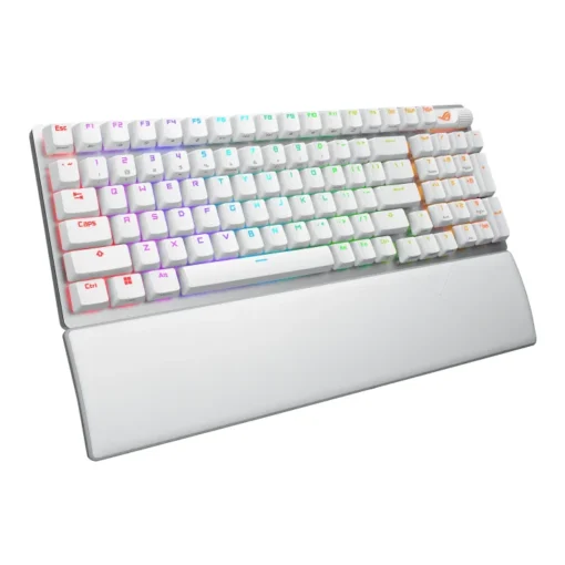 Геймърска безжична Клавиатура ASUS ROG Strix Scope II 96 - Moonlight White - Image 5