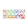 VGN безжична геймърска механична клавиатура Wireless Gaming Mechanical Keyboard - N75 PRO Jelly Orange - Azure Switches