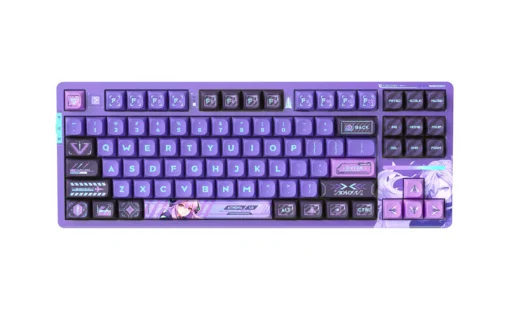 VGN професионална безжична геймърска механична клавиатура Wireless Professional Gaming Mechanical Keyboard - V87 PRO Athena - Aniya Switches BT5.0