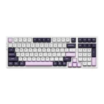 VGN безжична геймърска механична клавиатура Wireless Gaming Mechanical Keyboard - V98 PRO V2 Black Currant - Kailh Vaporwave Switches