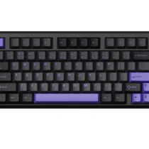 VGN безжична геймърска механична клавиатура Wireless Gaming Mechanical Keyboard - VXE75 V2 Misty Purple - Aniya Switches BT5.0 2.4G