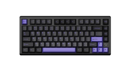 VGN безжична геймърска механична клавиатура Wireless Gaming Mechanical Keyboard - VXE75 V2 Misty Purple - Aniya Switches BT5.0 2.4G