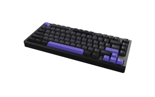 VGN безжична геймърска механична клавиатура Wireless Gaming Mechanical Keyboard - VXE75 V2 Misty Purple - Aniya Switches, BT5.0, 2.4G, Aluminium - Image 4