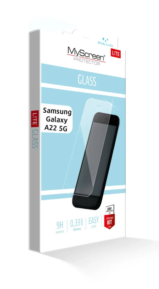 Закалено стъкло Lite Glass Edge Full za Samsung Galaxy A22 5G