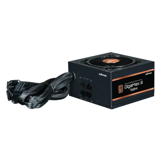 Zalman захранване PSU GigaMax III ATX 3.0 750W Bronze - ZM750-GV3 - Image 2