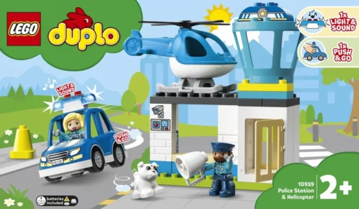 LEGO Bricks DUPLO 10959 Police Station & Helicopter - Image 2