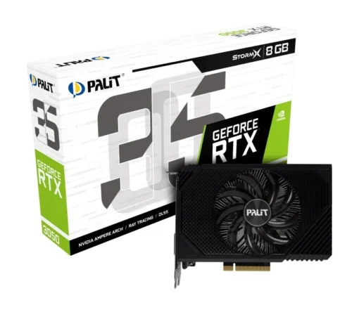 Palit видео карта GeForce RTX 3050 StormX 8GB GDDR6 128bit DP/HDMI