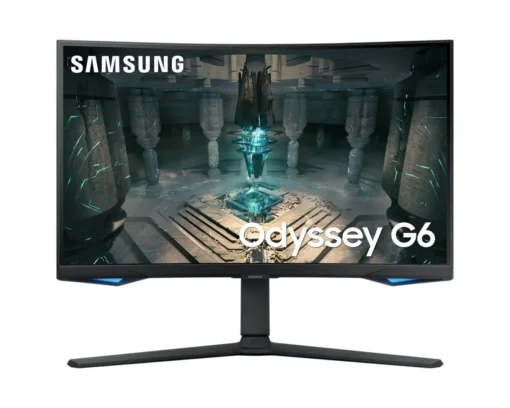 Samsung Monitor 27 inches LS27BG650EUXEN VA 2560x1440 16:9 2xHDMI/1xDP/LAN(RJ45)/2xUSB3.0 1ms(GTG) WiFi/BT speakers curved HAS+PIV 240Hz SMART Gaming