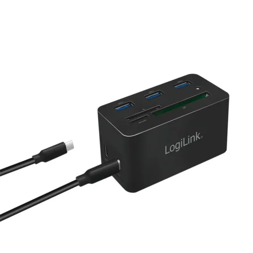 LogiLink USB3.2 docking station, 4K/PD/RJ45 - Image 2