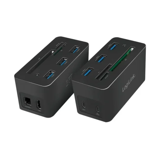 LogiLink USB3.2 docking station, 4K/PD/RJ45 - Image 4