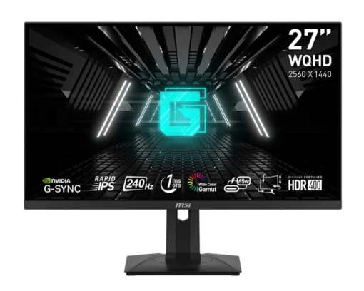 MSI Monitor G274QPX 27 inches/LED/QHD/Flat/240Hz/Black