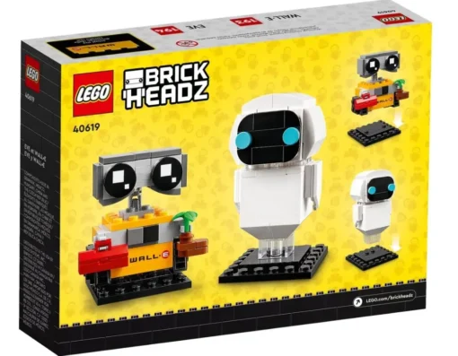 LEGO Klocki BrickHeadz 40619 EWA i WALL-E - Image 3