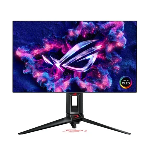 Asus Monitor 27 inches PG27AQDP WOLED 480Hz 003MS 450NIT 1.5MLN:1 G-SYNC AI 2xHDMI DP 2xUSB3.2 H:0-110MM