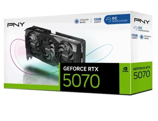 PNY видео карта GeForce RTX 5070 OC 3F 12GB 192-bit 672GB/s - Image 2