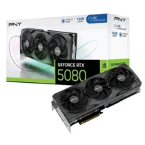 PNY видео карта GeForce RTX5080 OC 3F 16GB 256-bit 960GB/s