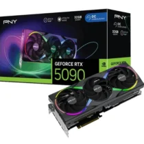 PNY видео карта GeForce RTX5090 OC ARGB 3F 32GB 512-bit 1792GB/s