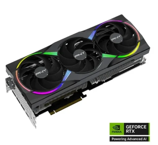 PNY видео карта GeForce RTX5090 OC ARGB 3F 32GB 512-bit 1792GB/s - Image 3