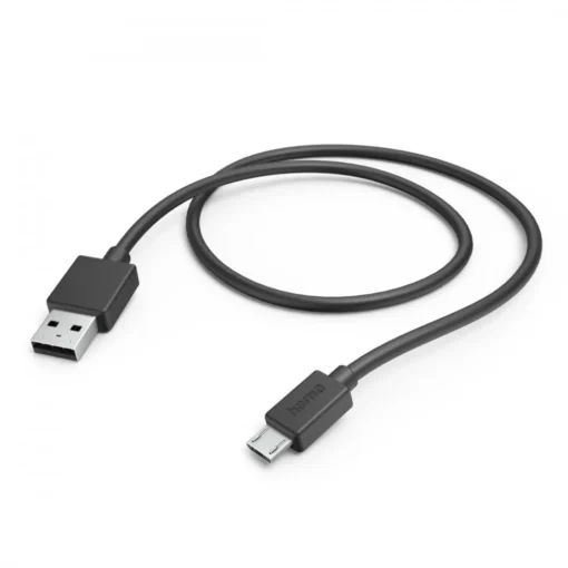 Hama charging calbe USB-A micro USB 1m black