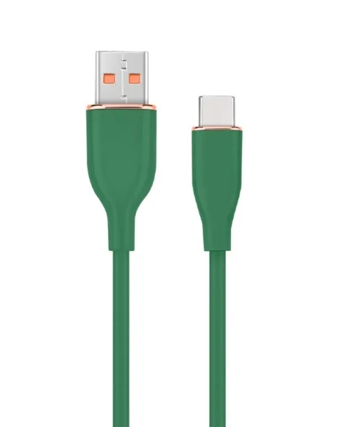 Gembird Type-C USB charging and data кабел 1.5 m green