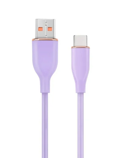 Gembird Type-C USB charging and data кабел 1.5 m violet