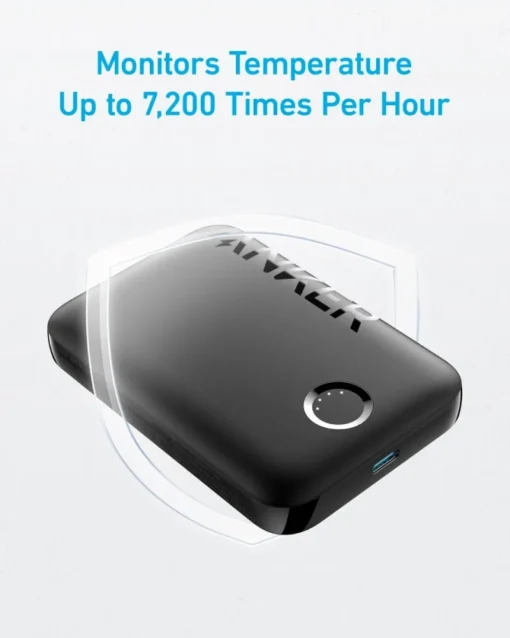 Anker външна батерия 321 PowerCore MagGo 5000mAh black - Image 4