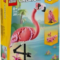 LEGO Klocki Creator 31170 Dzikie zwierzęta: różowy flaming