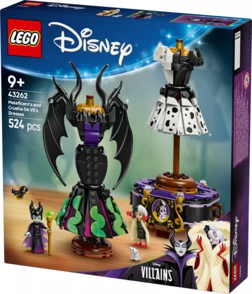 LEGO Klocki Disney 43262 Suknie Diaboliny i Cruelli De Mon - Image 2