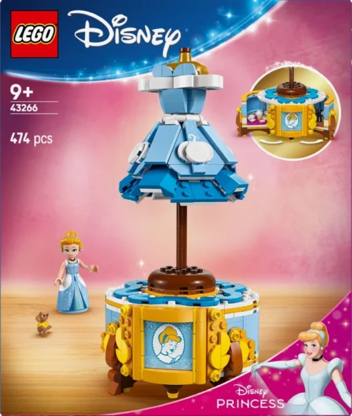 LEGO Klocki Disney 43266 Suknia Kopciuszka - Image 5