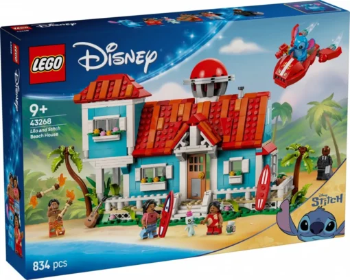 LEGO Klocki Disney 43268 Domek na plaży Lilo i Stitcha