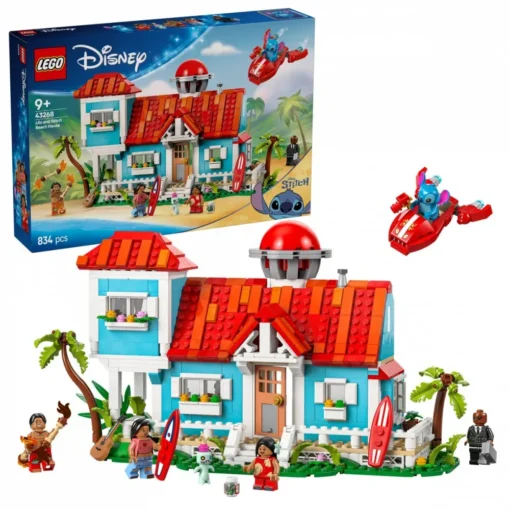 LEGO Klocki Disney 43268 Domek na plaży Lilo i Stitcha - Image 4