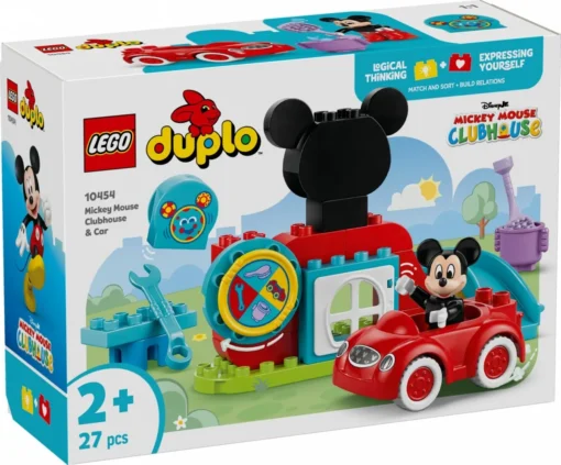 LEGO Klocki DUPLO 10454 Klub przyjaciół Myszki Miki i samochód