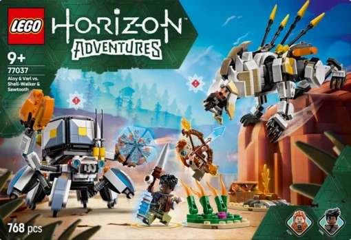 LEGO Klocki Horizon 77037 Aloy i Varl kontra krabołaz i piłoząb - Image 2