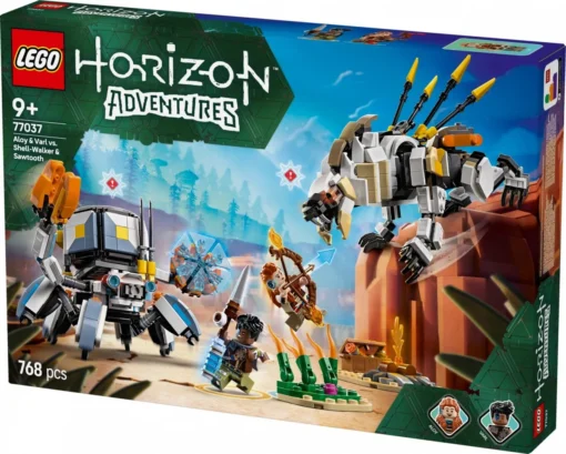 LEGO Klocki Horizon 77037 Aloy i Varl kontra krabołaz i piłoząb - Image 3