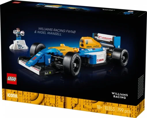 LEGO Klocki Icons 10353 Williams Racing FW14B i Nigel Mansell - Image 2